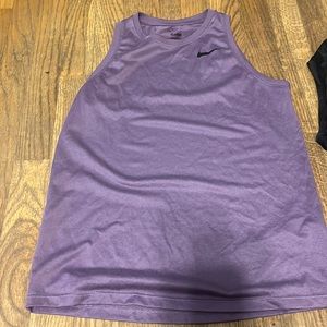 Nike exercise tank purples size xs